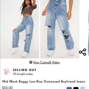 pretty little thing baggy jeans
